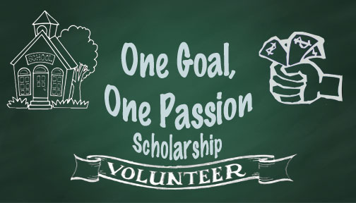 One Goal One Passion Scholarship Logo